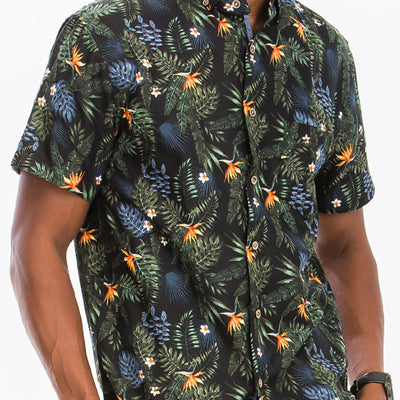 Digital Print Hawaiian Short Sleeve Shirt Digital Print Hawaiian Short Sleeve Shirt