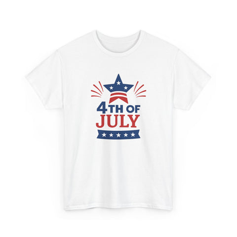 4th of July T-Shirt - American Flag Star Patriotic Independence Day Tee
