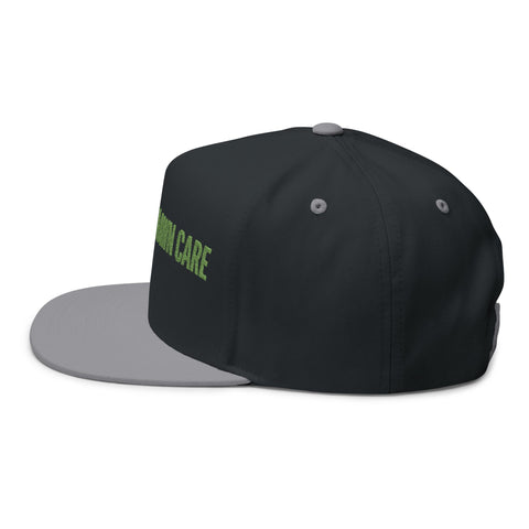 Independent Lawn Care Embroidered Flat Bill Cap