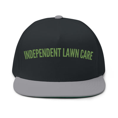 Independent Lawn Care Embroidered Flat Bill Cap
