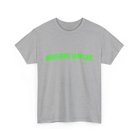 Independent Lawn Care Unisex Heavy Cotton Tee, Gardening Shirt, Lawn Care Work Tee, Outdoor Worker Clothing, Gift for Landscapers