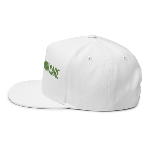 Independent Lawn Care Embroidered Flat Bill Cap