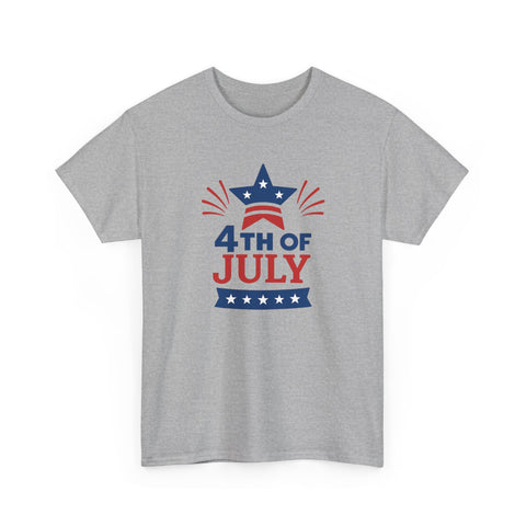 4th of July T-Shirt - American Flag Star Patriotic Independence Day Tee