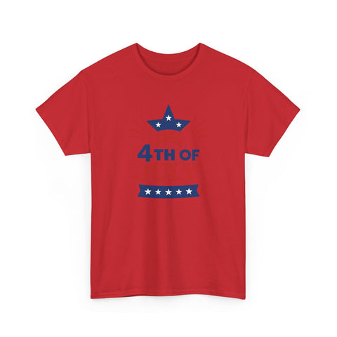 4th of July T-Shirt - American Flag Star Patriotic Independence Day Tee