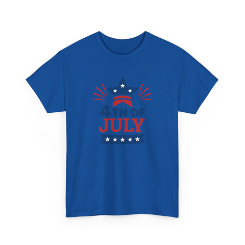 4th of July T-Shirt - American Flag Star Patriotic Independence Day Tee