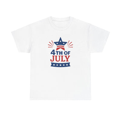 4th of July T-Shirt - American Flag Star Patriotic Independence Day Tee