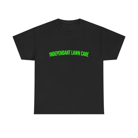Independent Lawn Care Unisex Heavy Cotton Tee, Gardening Shirt, Lawn Care Work Tee, Outdoor Worker Clothing, Gift for Landscapers
