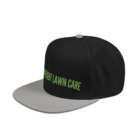 Snapback Hat — Embroidered "Expert Lawn Care" Logo
